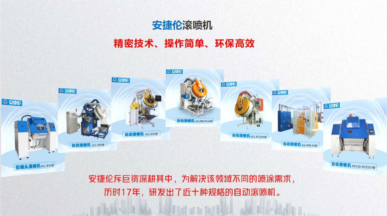 滾筒滾噴機(jī)生產(chǎn)廠家，還得看智能滾筒噴涂巨頭安捷倫