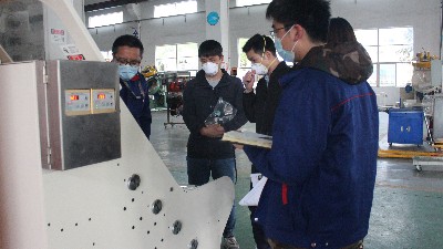 疫情后安捷倫首批客戶到訪，自動滾膠機非標合作已至定案階段
