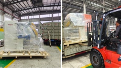 河南汽車減振訂購的PR90小零件自動(dòng)滾噴機(jī)發(fā)貨